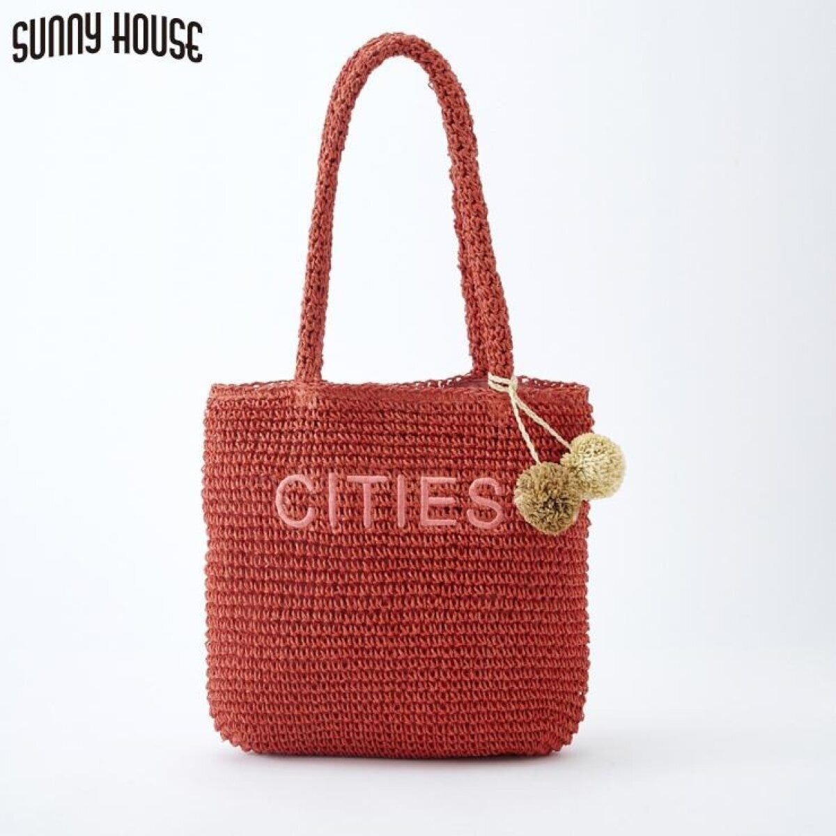 2026春夏しまむらソフトペーパーシシュウチャームトート