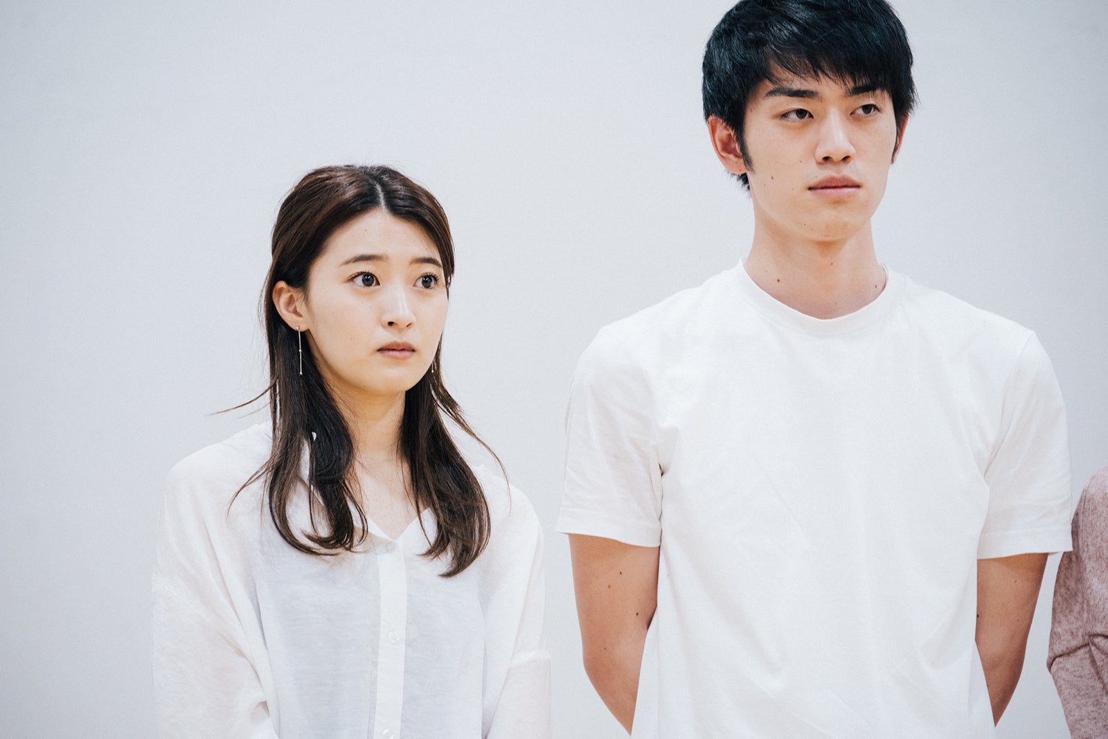 吉永アユリ、大地伸永「恋愛ドラマな恋がしたい～Kissing the tears away～」第1話（C）AbemaTV, Inc.