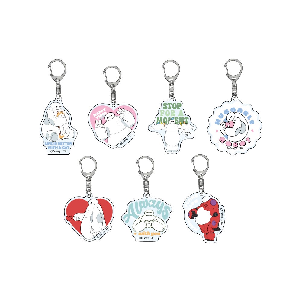 アクリルキーホルダー（ランダム7種）税込825円（C）Disney