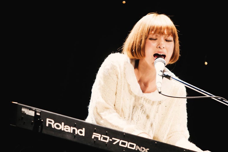 近藤夏子（「ラフォーレファッションウィーク'11」より）