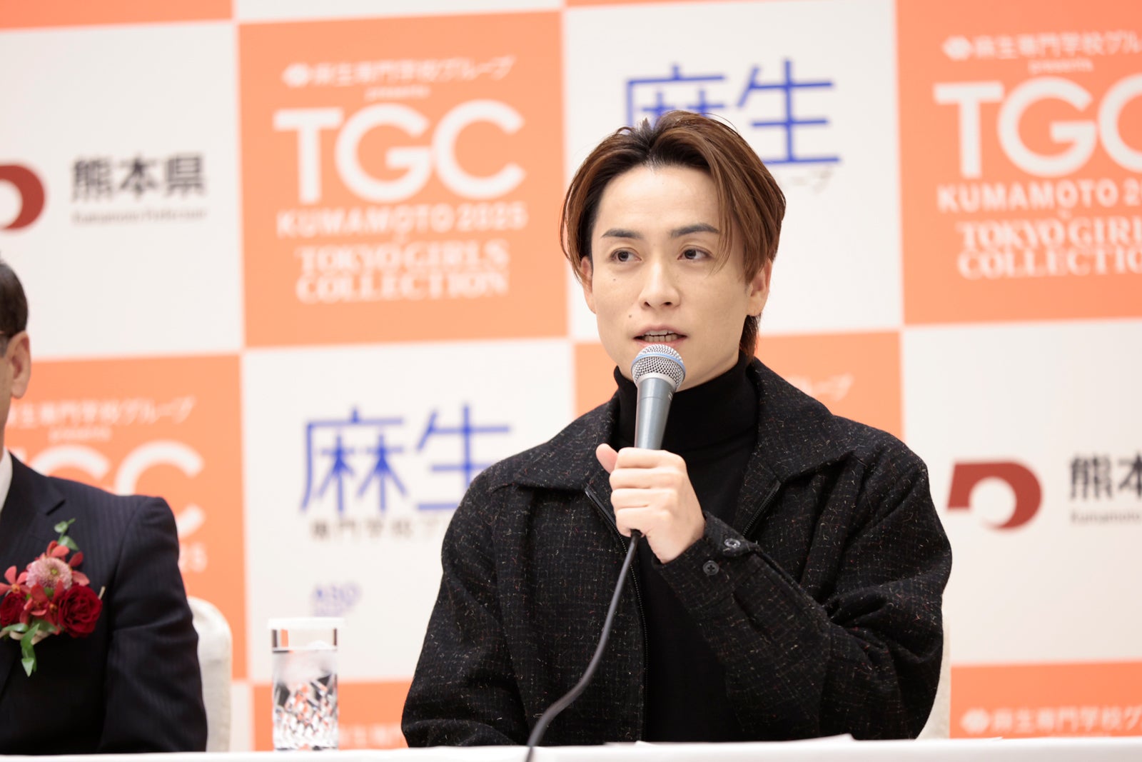 EXILE TETSUYA（C）麻生専門学校グループ presents TGC 熊本 2025 記者発表会