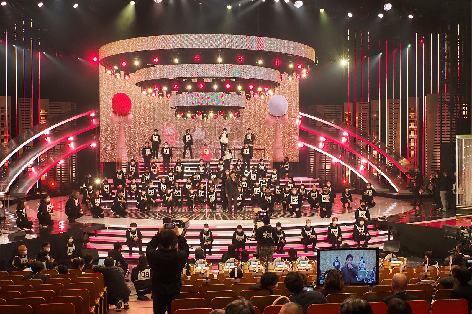 三山ひろし／リハーサルの様子（C）NHK