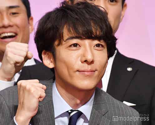 高橋一生、テレ朝新入社員にアドバイス 斎藤工&滝藤賢一らとサプライズ登場