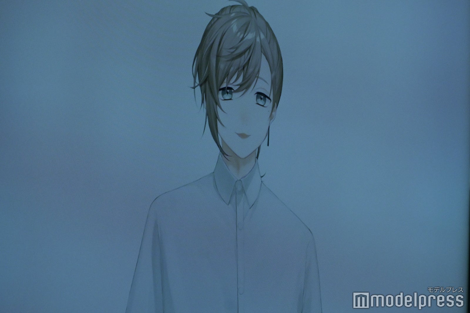 モニターで登壇した叶（C）モデルプレス