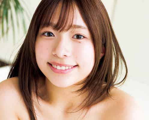 “撮影イベントスタッフの現役女子大生”柊宇、人生初の水着グラビア挑戦