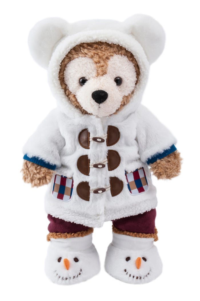 コスチュームセット各4,900円※ぬいぐるみ(S)は別売り (C)Disney