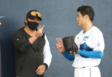 巨人から日本ハム新加入の菊地 新庄監督からさっそくアドバイス「本当にうれしい」
