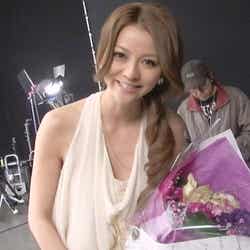 香里奈/「イブA錠」CM撮影オフショット