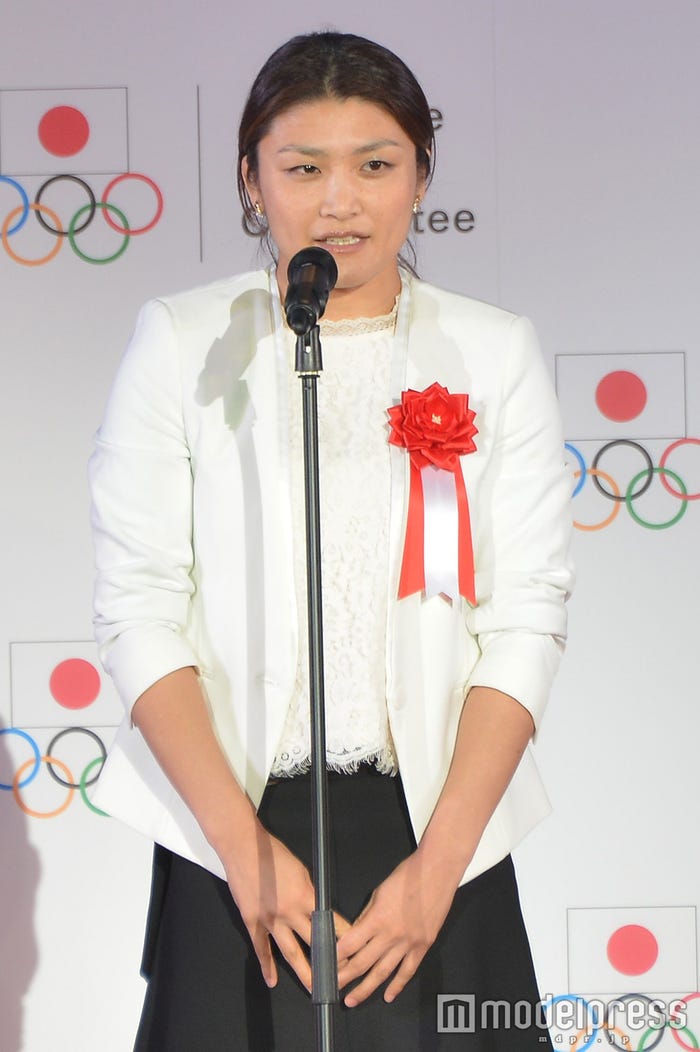 伊調馨選手 (C)モデルプレス