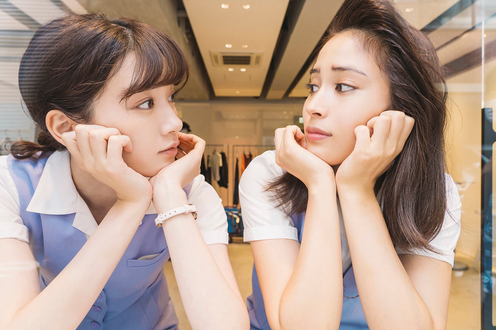 イベントで公開されたメイキング写真（C）2021「地獄の花園」製作委員会