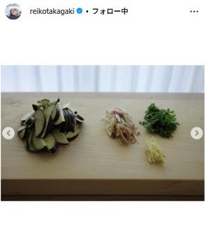 高垣麗子Instagramより