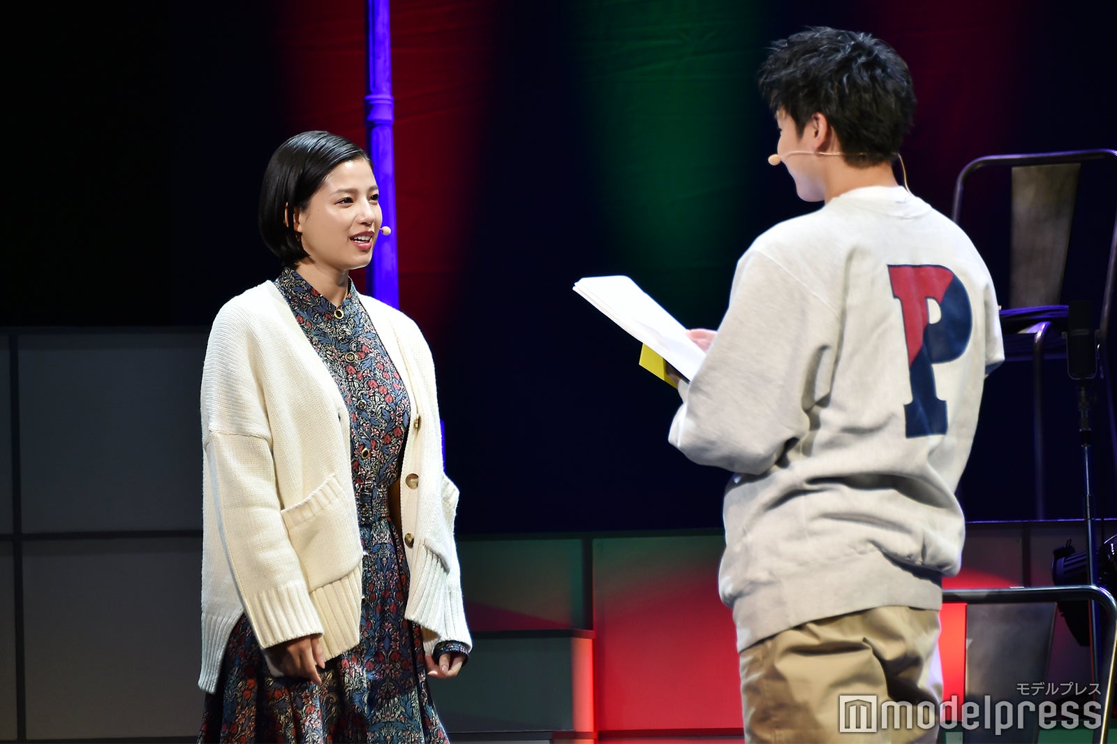 石井杏奈、小森隼／公開ゲネプロより（C）モデルプレス