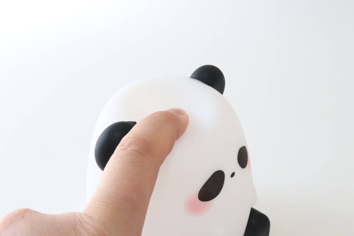 センサーライト（パンダ）　質感