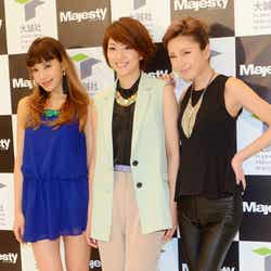 (左から)難波サキ、潮田玲子、高橋真依子