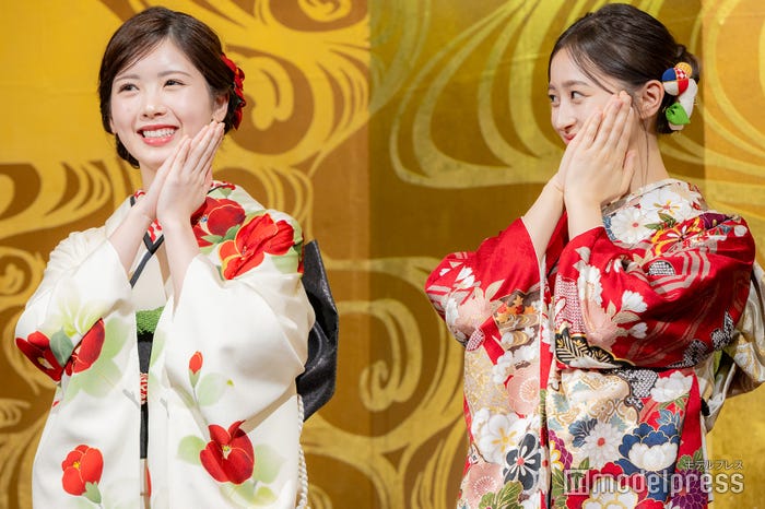 筒井あやめ、井上和/乃木坂46成人式(C)モデルプレス