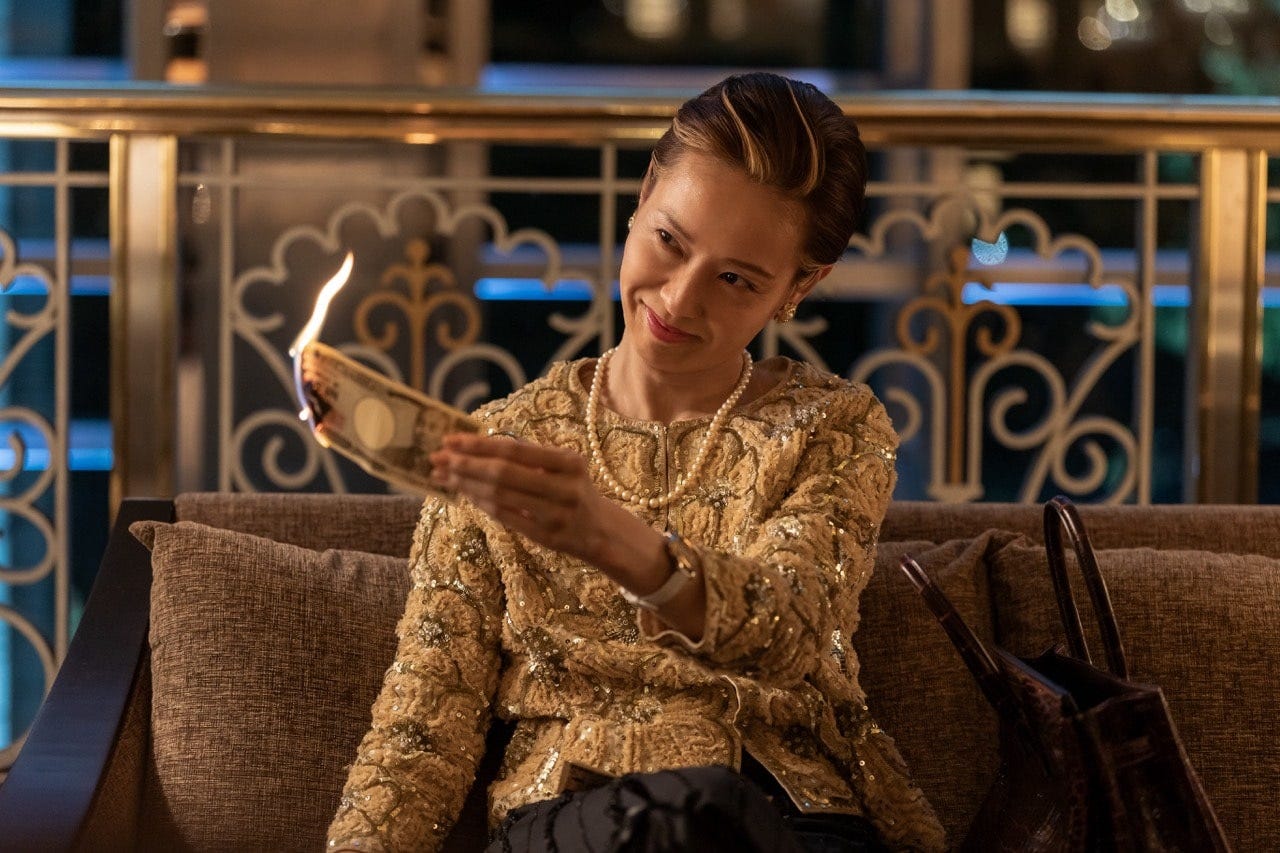 細木数子を演じる戸田恵梨香