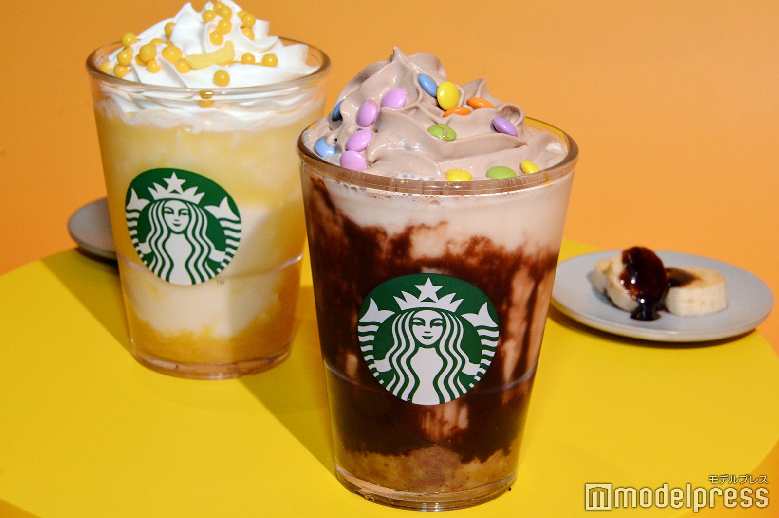 チョコバナナナバナナ フラペチーノ（C）モデルプレス