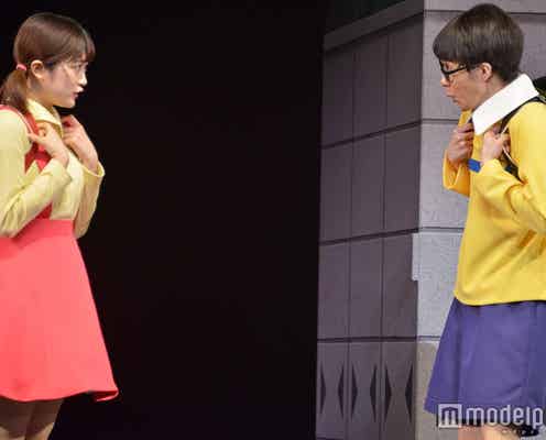 舞台版「ドラえもん」の再現度がすごい “のび太”小越勇輝&“しずかちゃん”乃木坂46樋口日奈ら意気込み<劇中シーン公開>