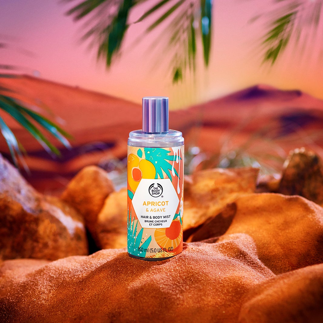 「ヘア＆ボディミスト アプリコット＆アガベ」※プレゼントの対象ではありません（提供写真）