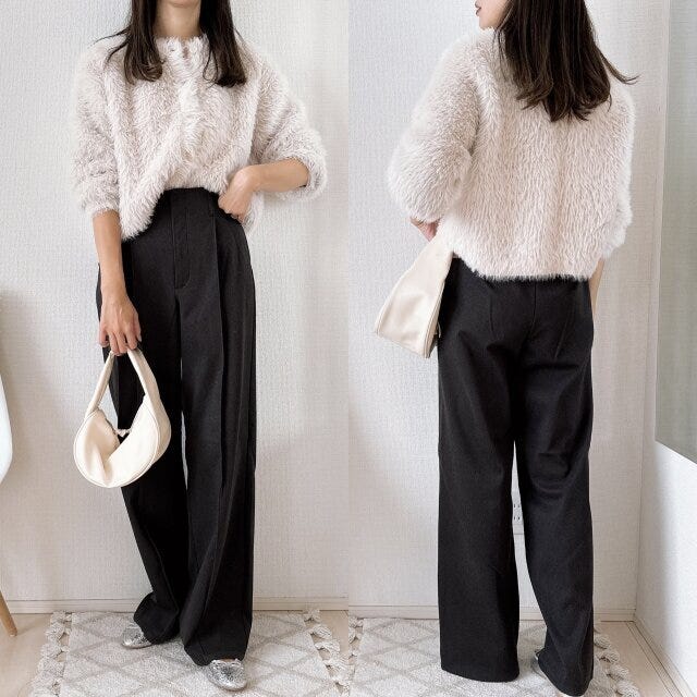 GUでおすすめのワイドパンツコーデ