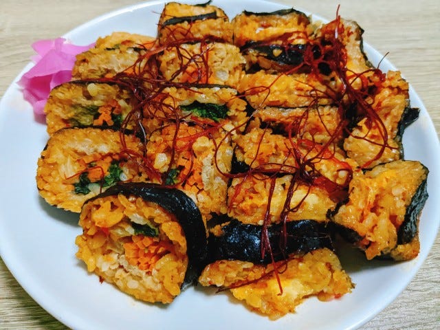 【大阪】たっぷりの具材＆ゴマ油の香りがたまらん♡