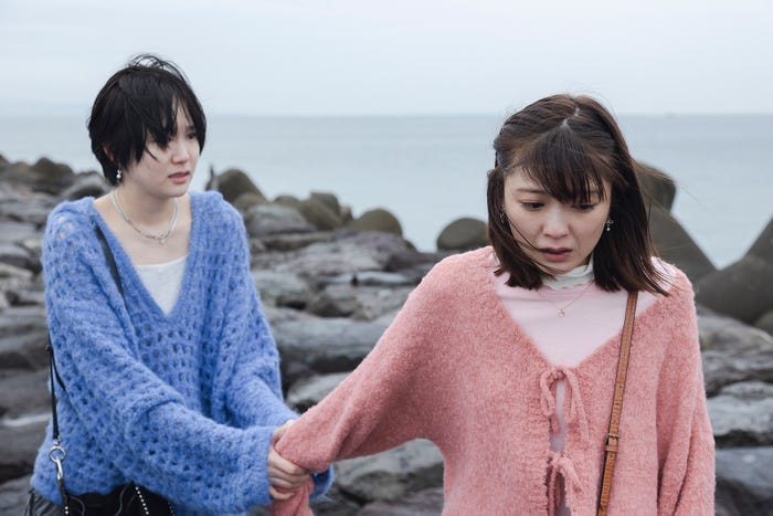 尾碕真花、工藤美桜「コールミー・バイ・ノーネーム」第3話(C)MBS