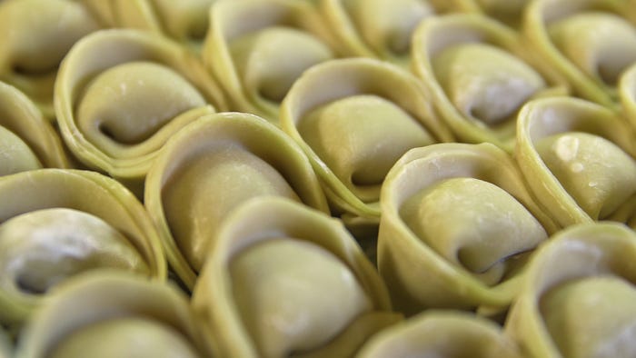 「按田餃子」の餃子(写真提供:関西テレビ)