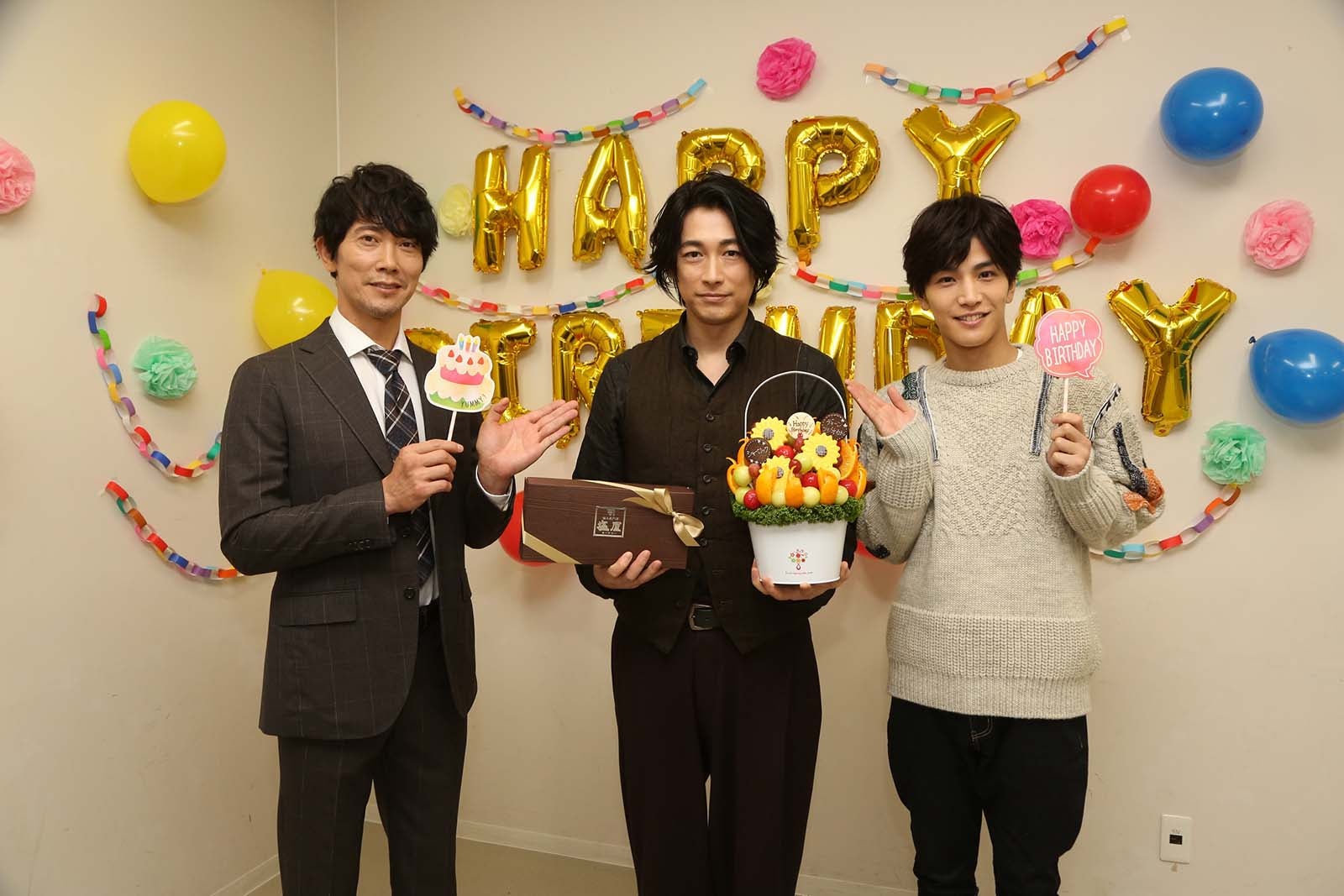 ディーン・フジオカ、EXILE岩田剛典らからサプライズバースデー「ビックリした」＜シャーロック＞