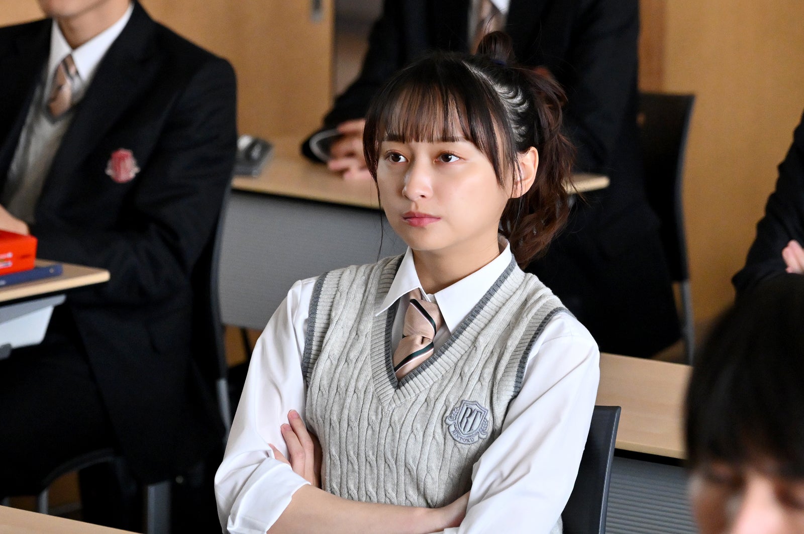 影山優佳「御上先生」第2話（C）TBS