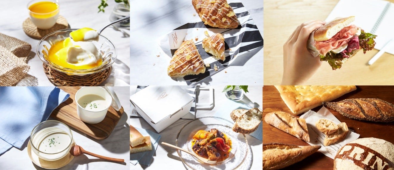 スタバのベーカリー「プリンチ」夏の新サンドイッチやデザート続々