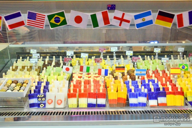 “W杯ソルベ”が可愛すぎる、タイで見つけたユニークなアイス