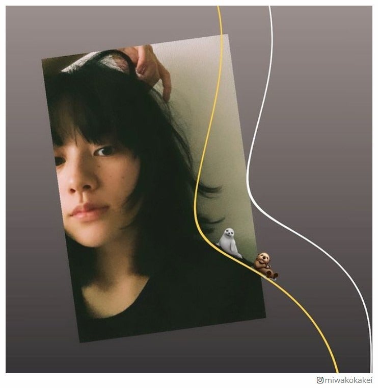 筧美和子「珍しく黒髪」新鮮なイメチェン姿公開「似合う」「レアで可愛い」と絶賛の声