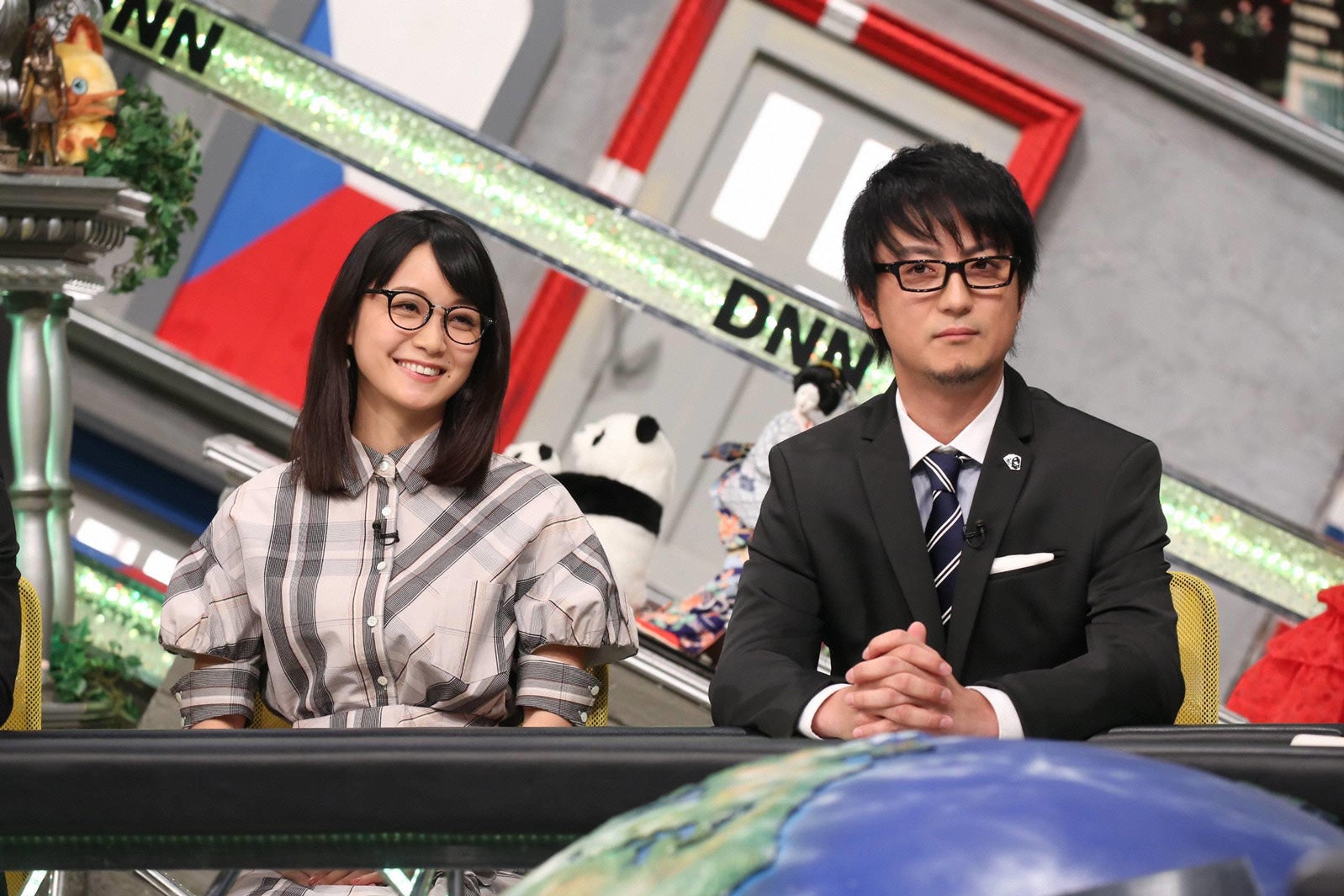 深川麻衣、上地雄輔／画像提供：フジテレビ