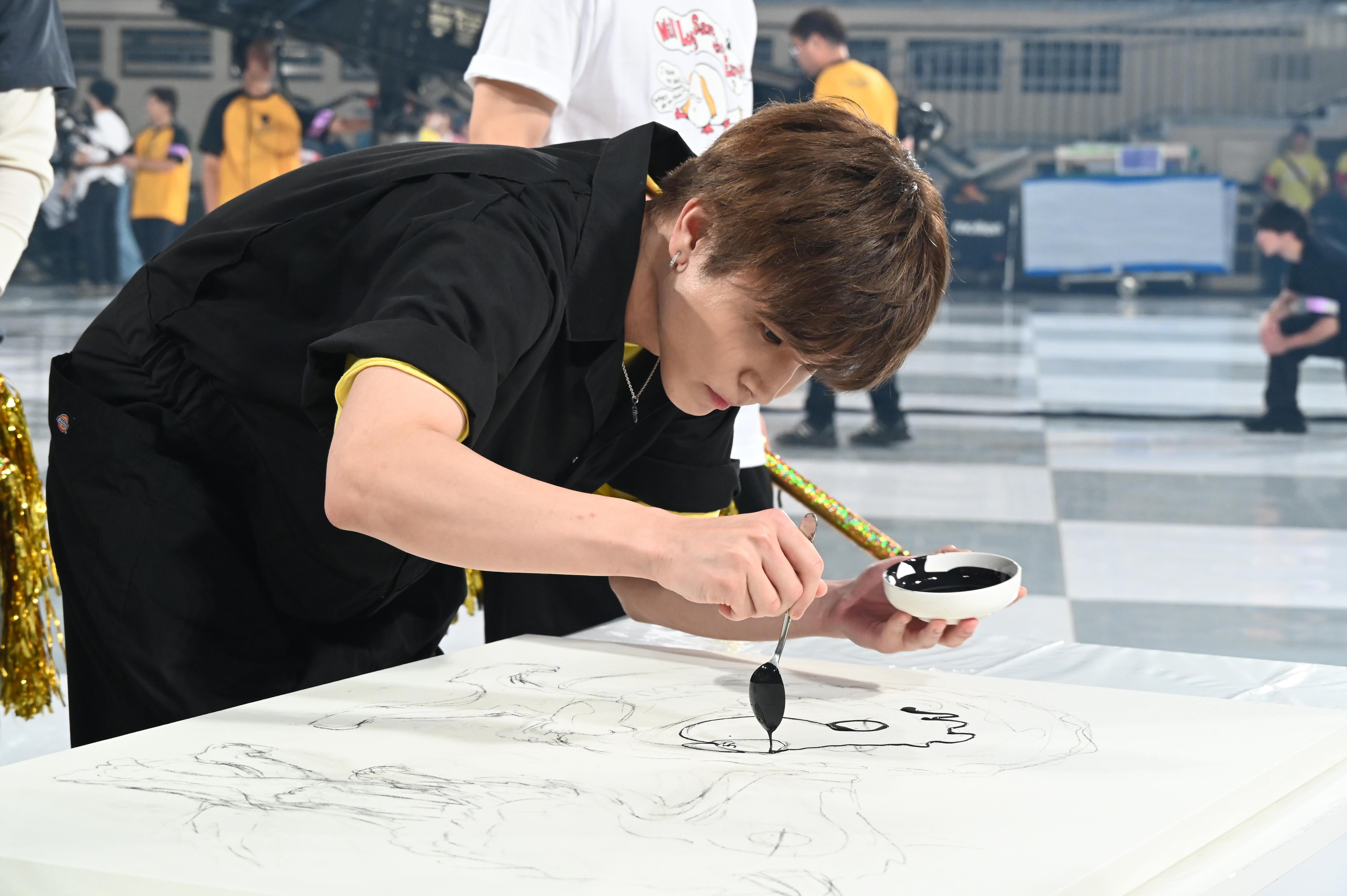 三代目JSB岩田剛典、アート作品制作挑戦スタート 3ヶ月の猛特訓経て描く