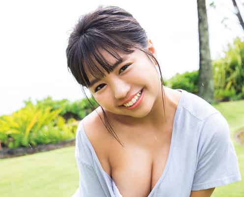 大原優乃、たわわなバストあらわ SEXY水着姿で魅了