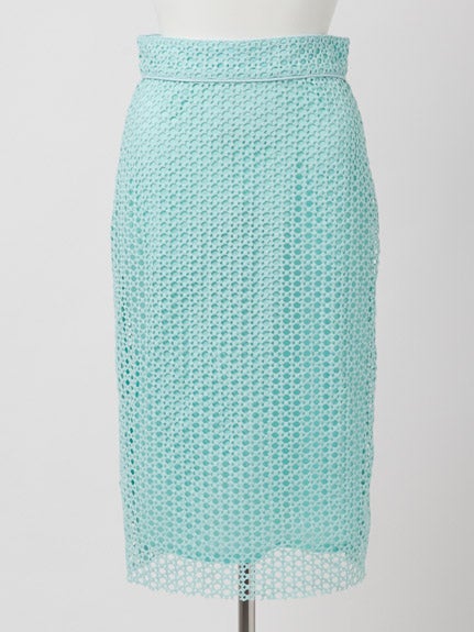 アイレットレース タイトスカート「DRWCYS」4,536円(税込)