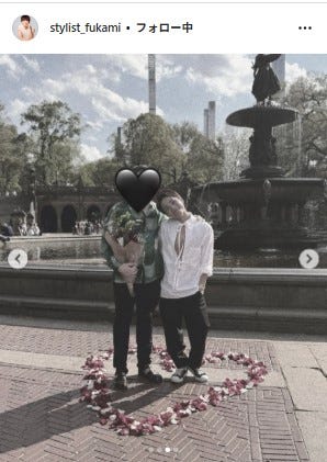 深海Instagramより