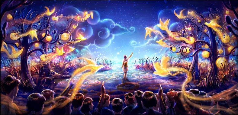 ディズニーシー「ハンガーステージ」をリニューアル　プロジェクションマッピングを導入