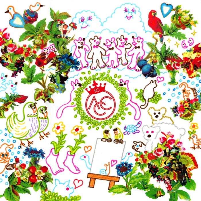 Awesome City Clubアルバム「Cheers to 10!!」カバー(提供写真)