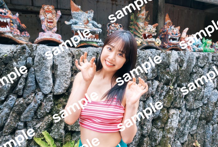 加藤夕夏1st写真集「心に秘めたもの」TOWER RECORDS ONLINE特典ポストカード(C)岡本武志/光文社