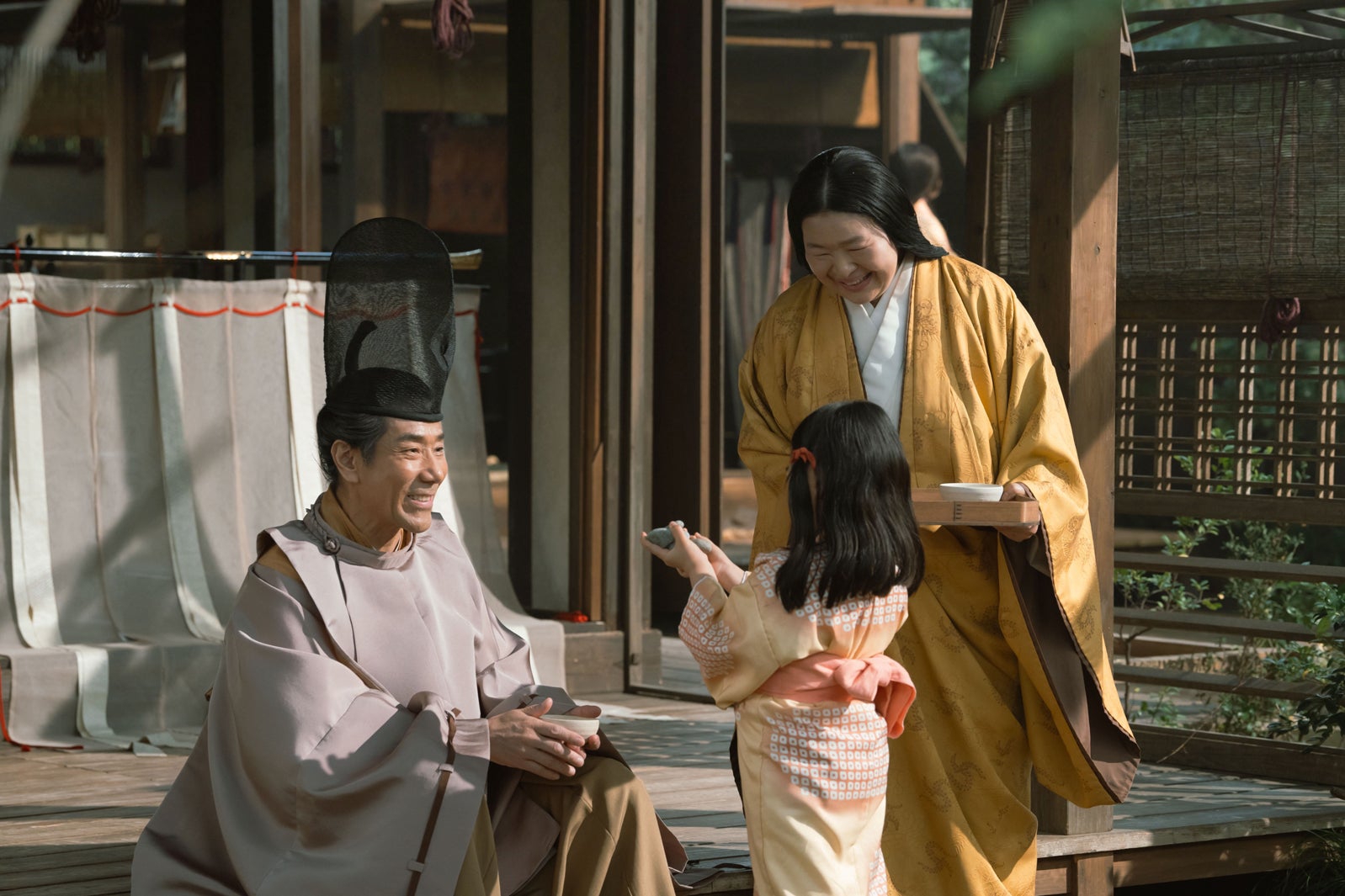 岸谷五朗、福元愛悠、信川清順「光る君へ」第31話（C）NHK