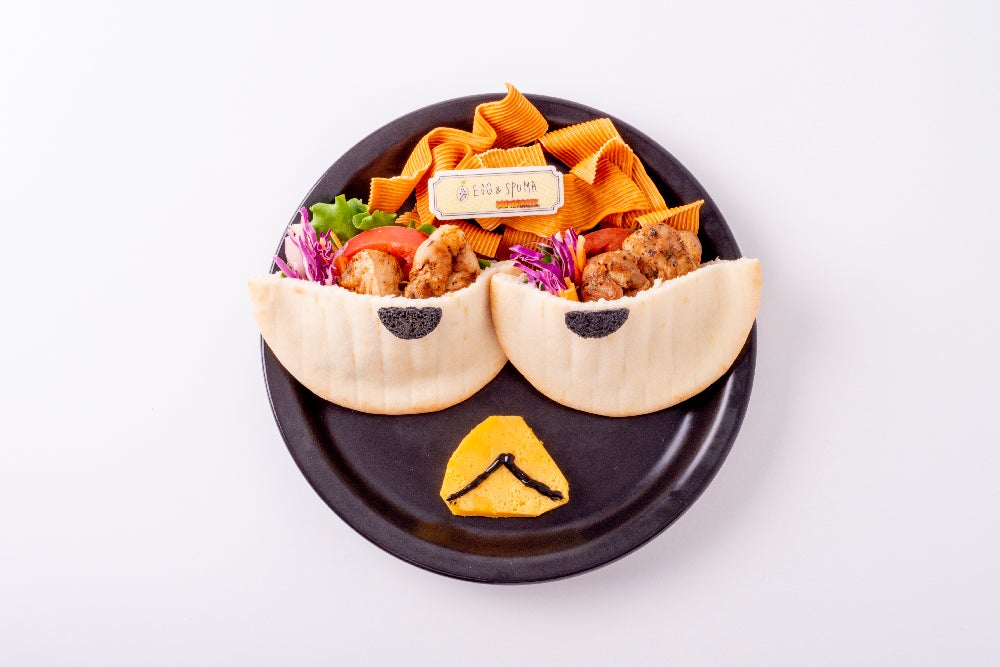 バッドばつ丸のピタサンド1,380円（提供画像）