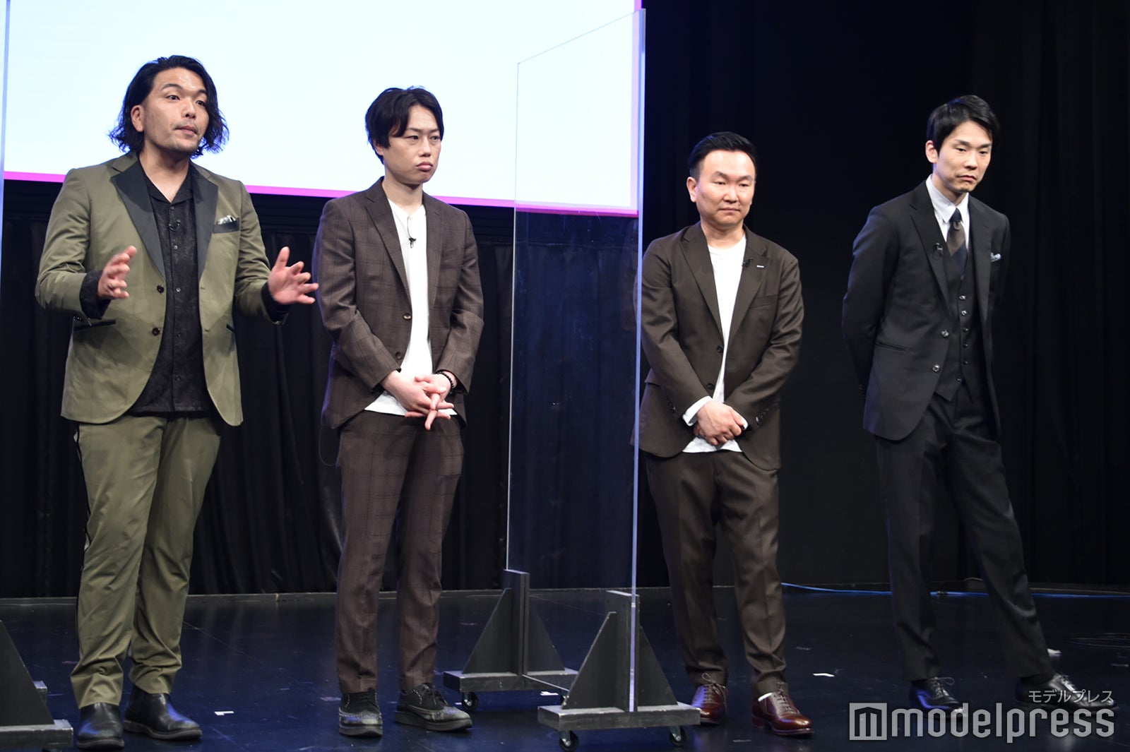 盛山晋太郎、リリー、山内健司、濱家隆一 （C）モデルプレス