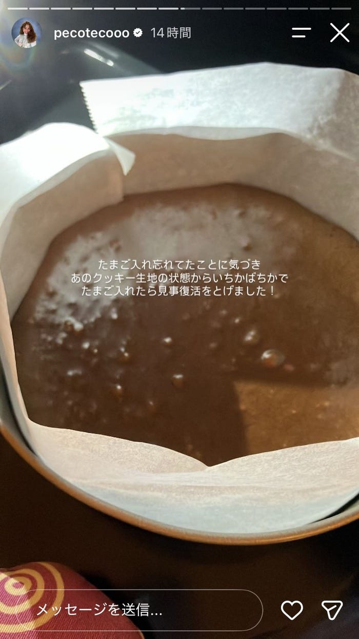 peco Instagramストーリーズより