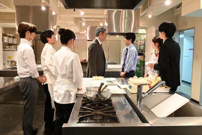 志賀李玖、廻飛呂男、八木響生、杉本哲太、曽田陵介、小野花梨、宮世琉弥「スノードロップの初恋」第9話(C)カンテレ