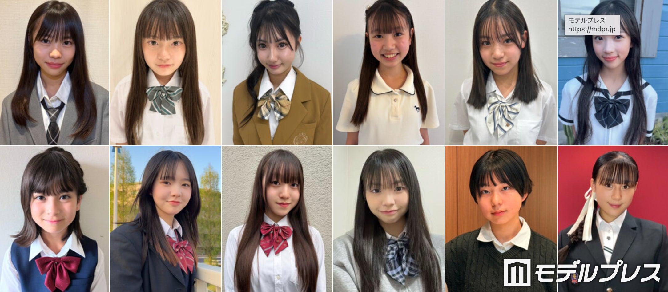 日本一かわいい女子中学生「JCミスコン2026」全国候補者を一挙公開　投票スタート