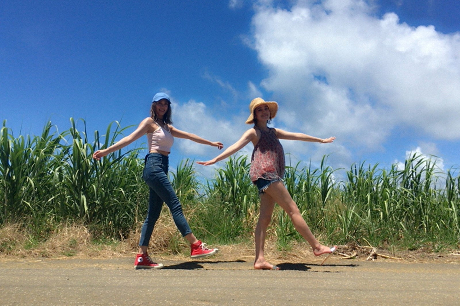 （左から）大川藍、筧美和子／画像提供：TBS