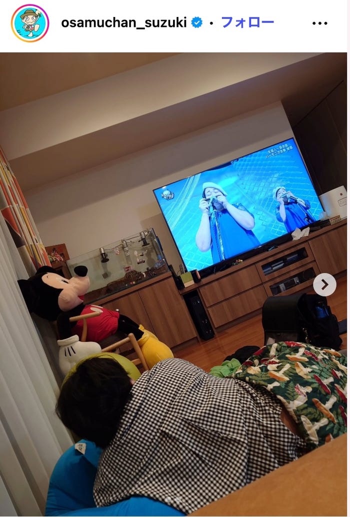 鈴木おさむ氏Instagramより