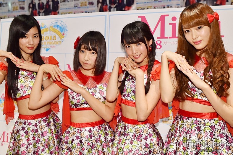 夢みるアドレセンス（左から：小林玲、京佳、志田友美、山田朱莉）