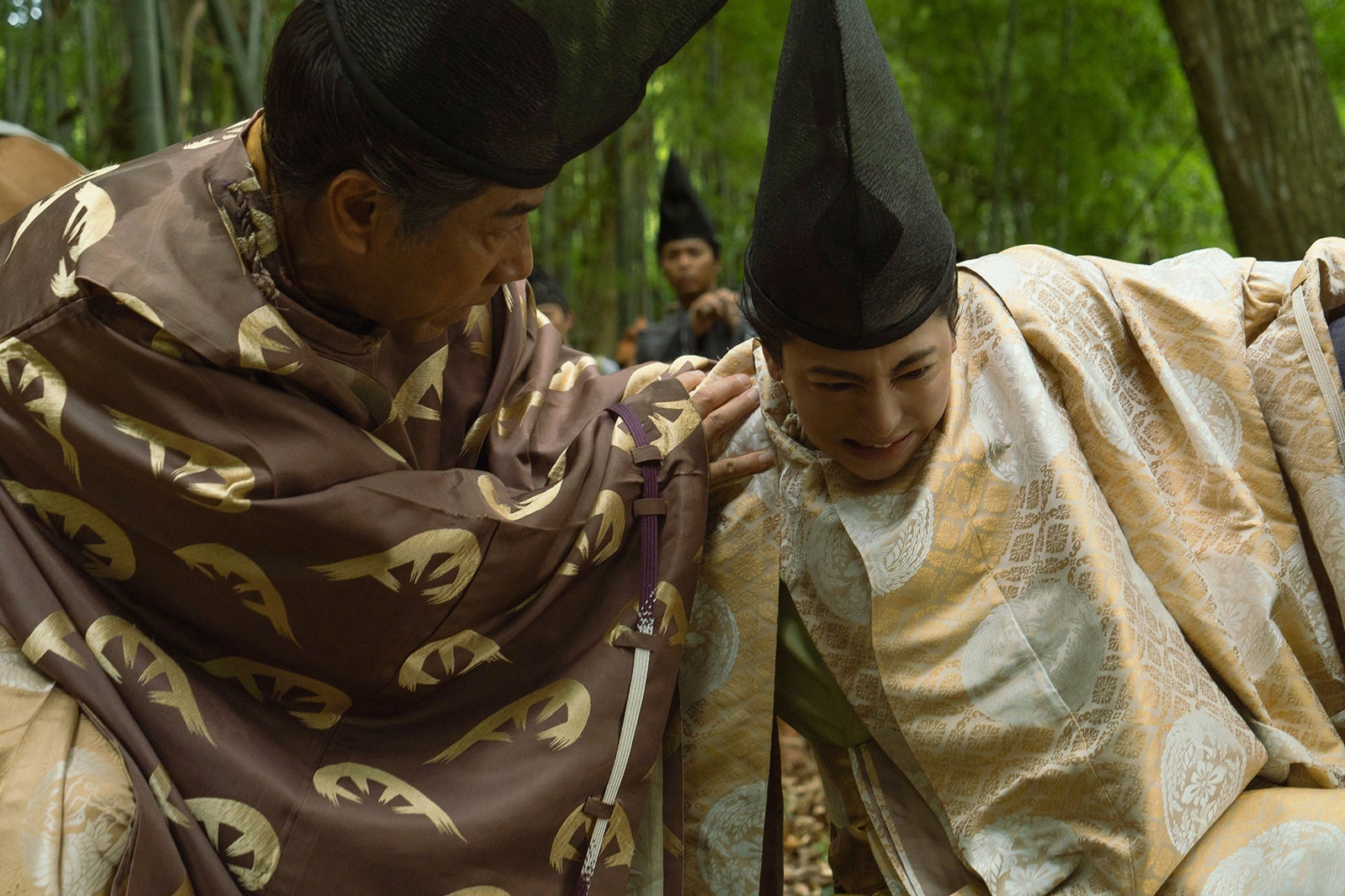 岸谷五朗、高杉真宙「光る君へ」第39話（C）NHK